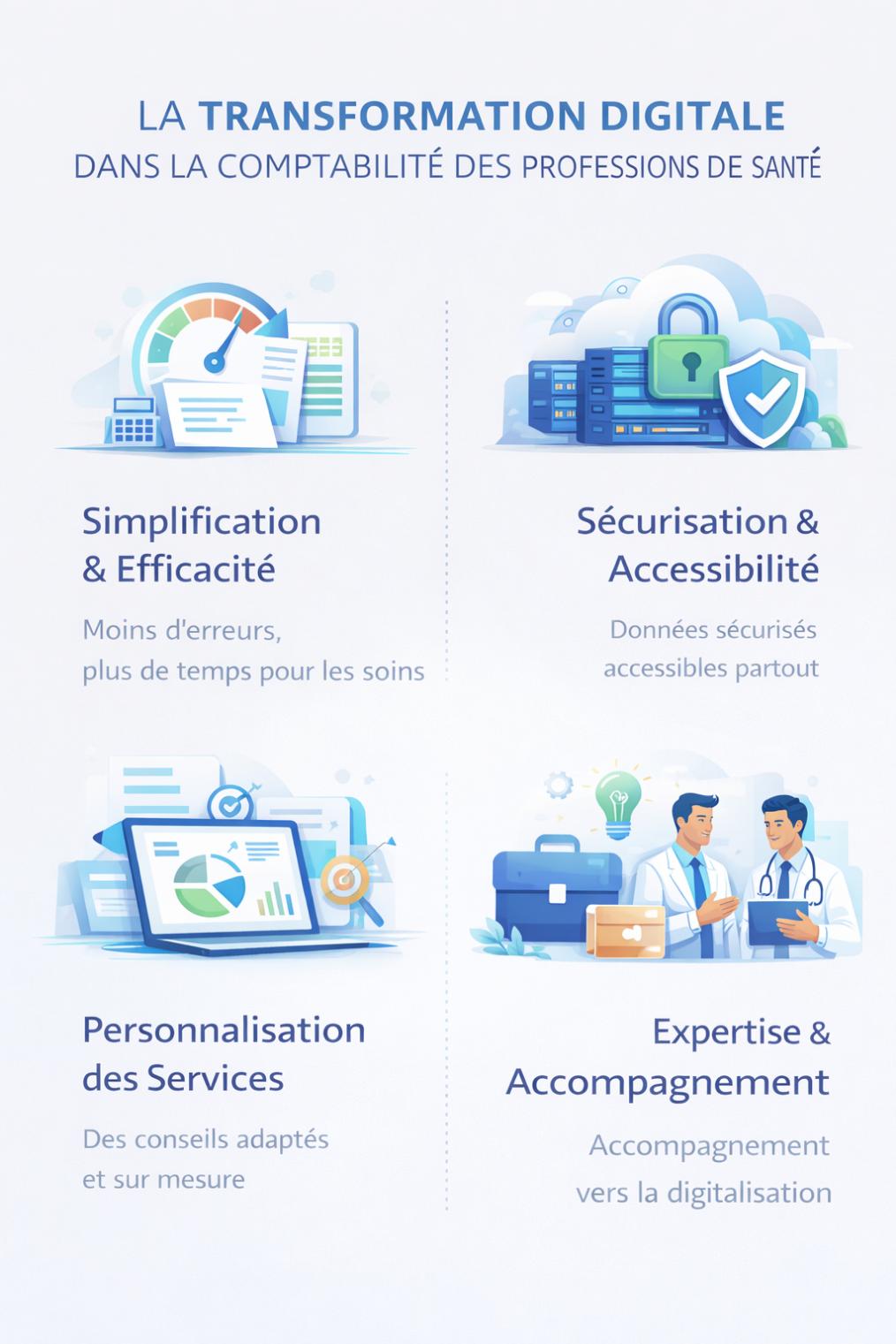 transformation digitale profession sante